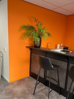 Styling bloem en of groen op het werk