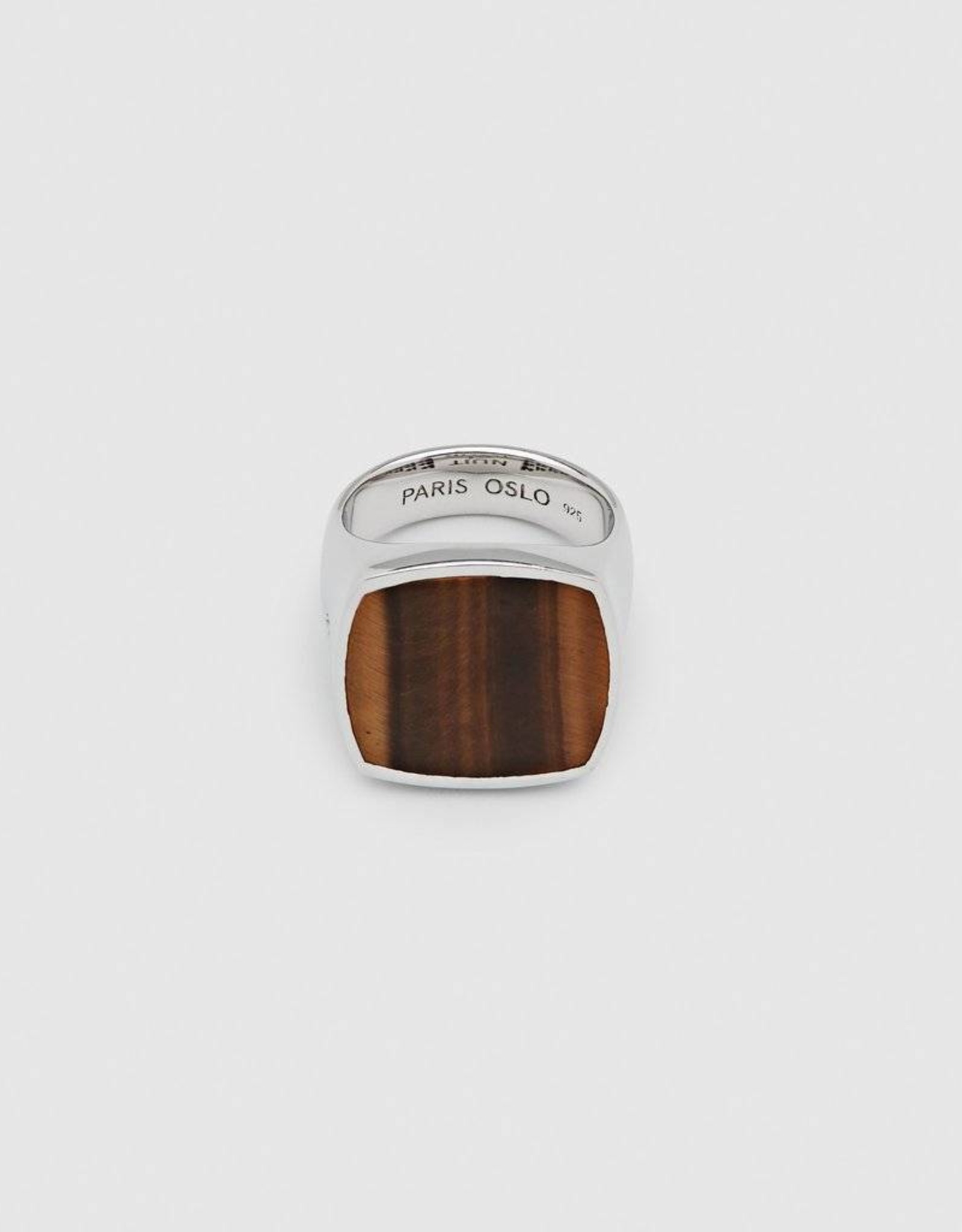 Tom Wood Tom Wood Ring Flush Tiger Eye Men (RFTEM)