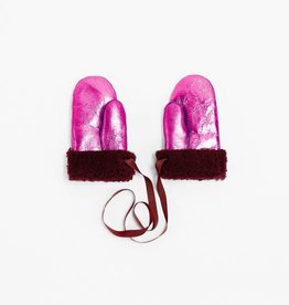 Toasties Kids Mittens Metalic Pink Small Toasties Kids Mittens Metalic Pink Small