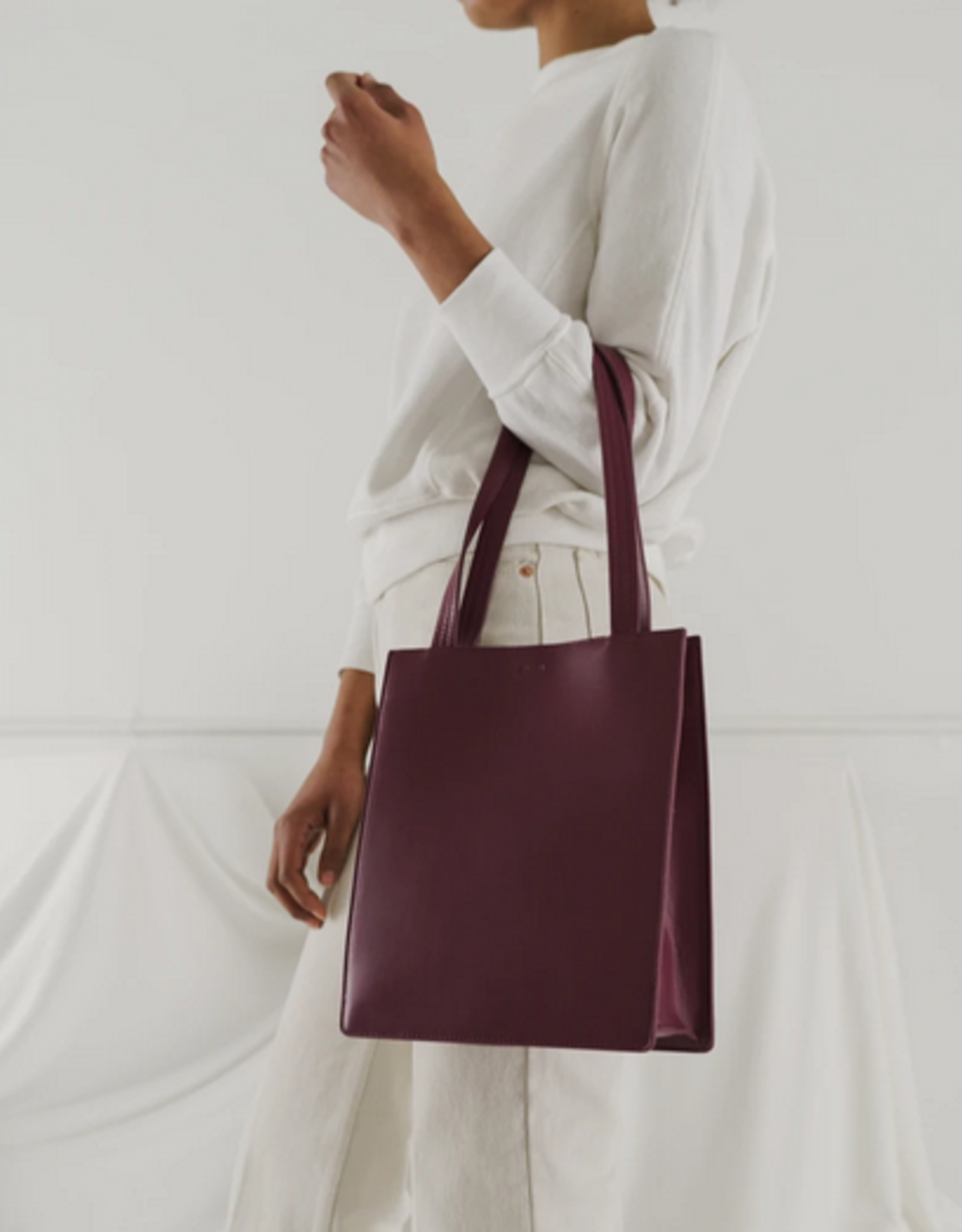 baggu leather bag