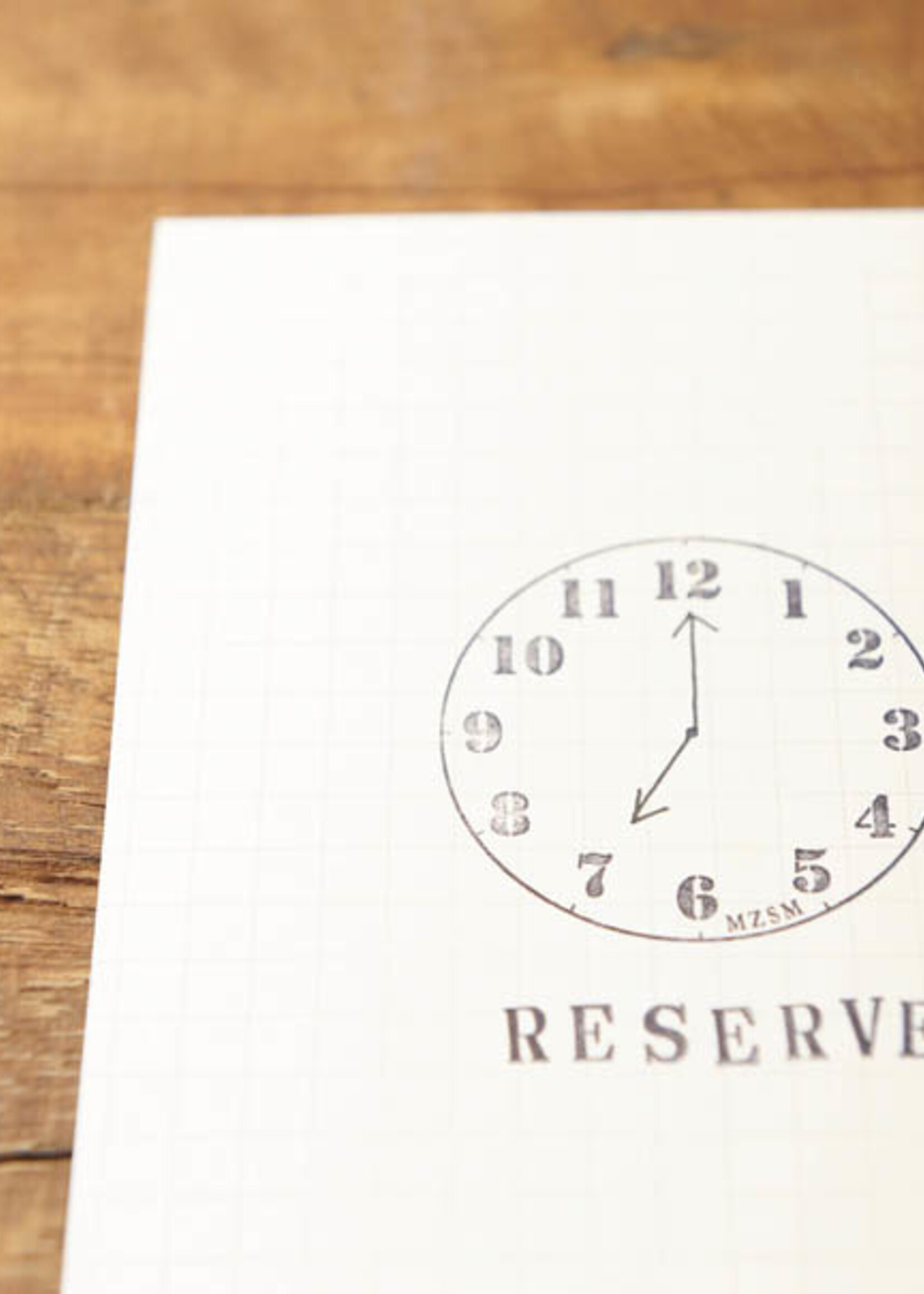 Nombre Stamp Clock