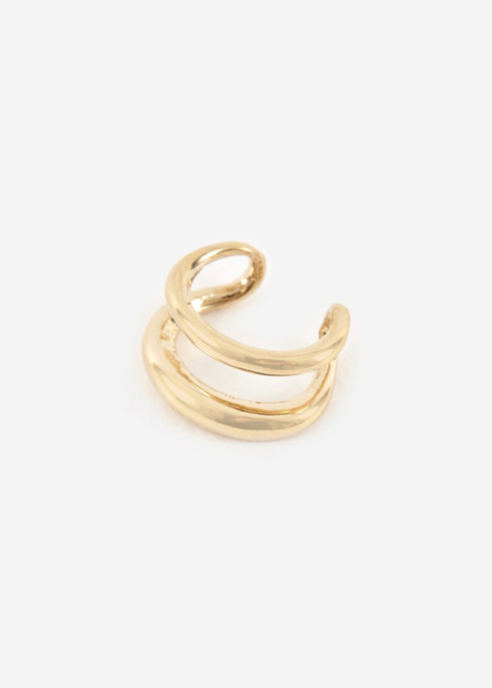 Gabriela Artigas OK Gabriela Ear Cuff Twintusk (double) 14k yellow gold