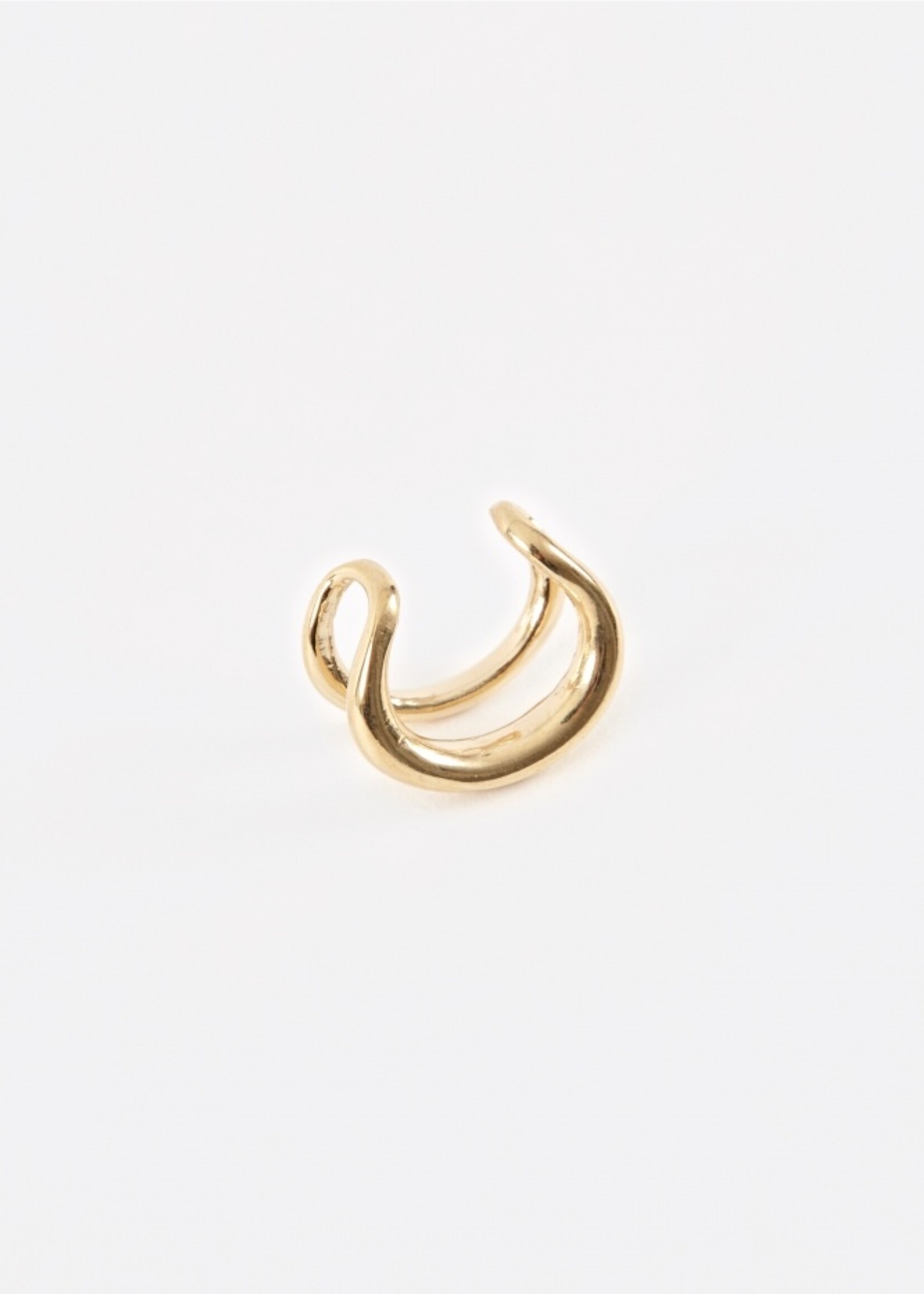 Gabriela Artigas OK Gabriela Ear Cuff Twintusk (double) 14k yellow gold