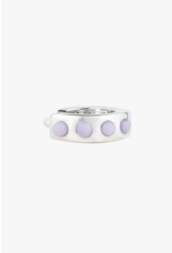 Wildthings Collectables Lilac cloud huggie silver