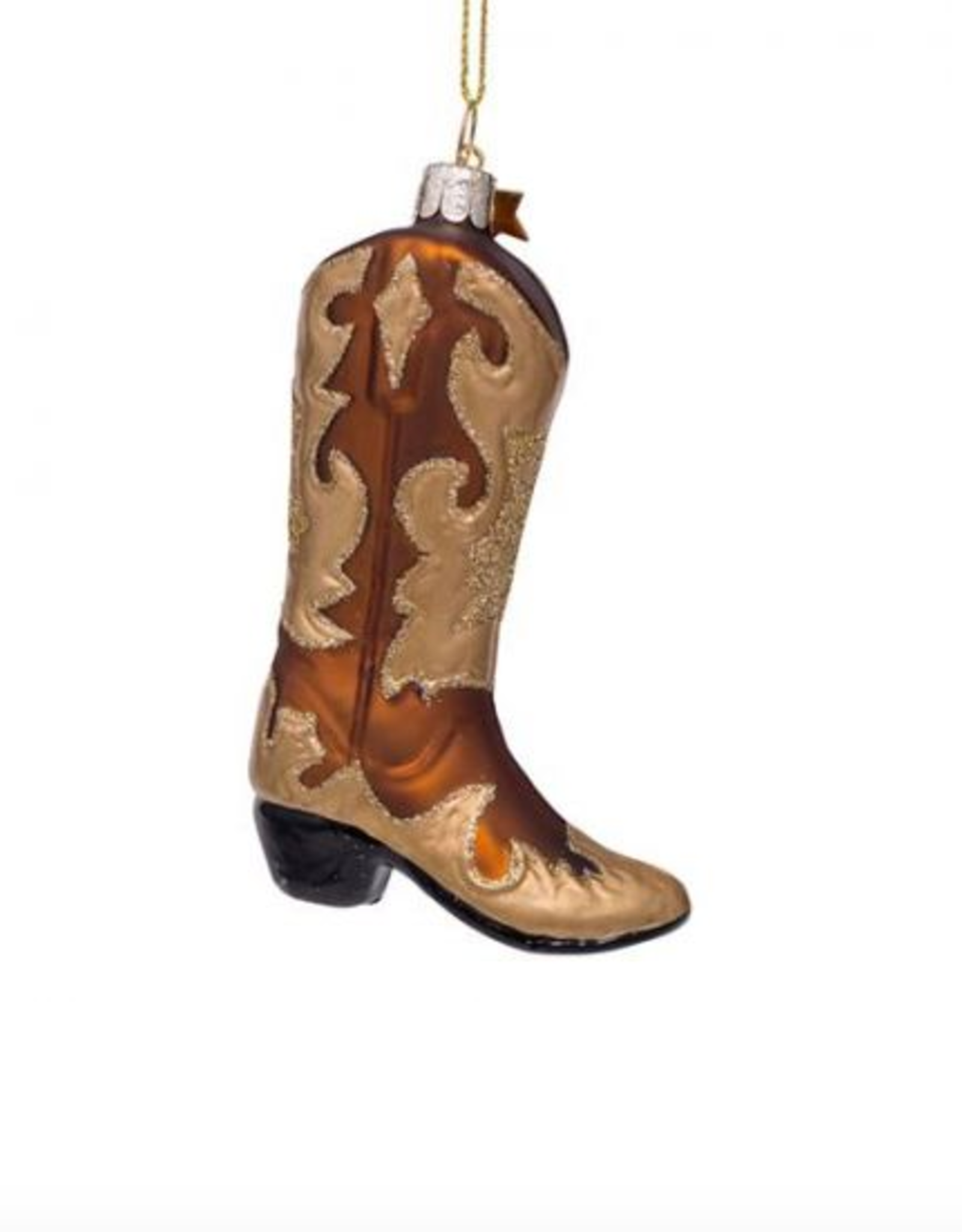 Vondels Cowboy bot christmas ornament