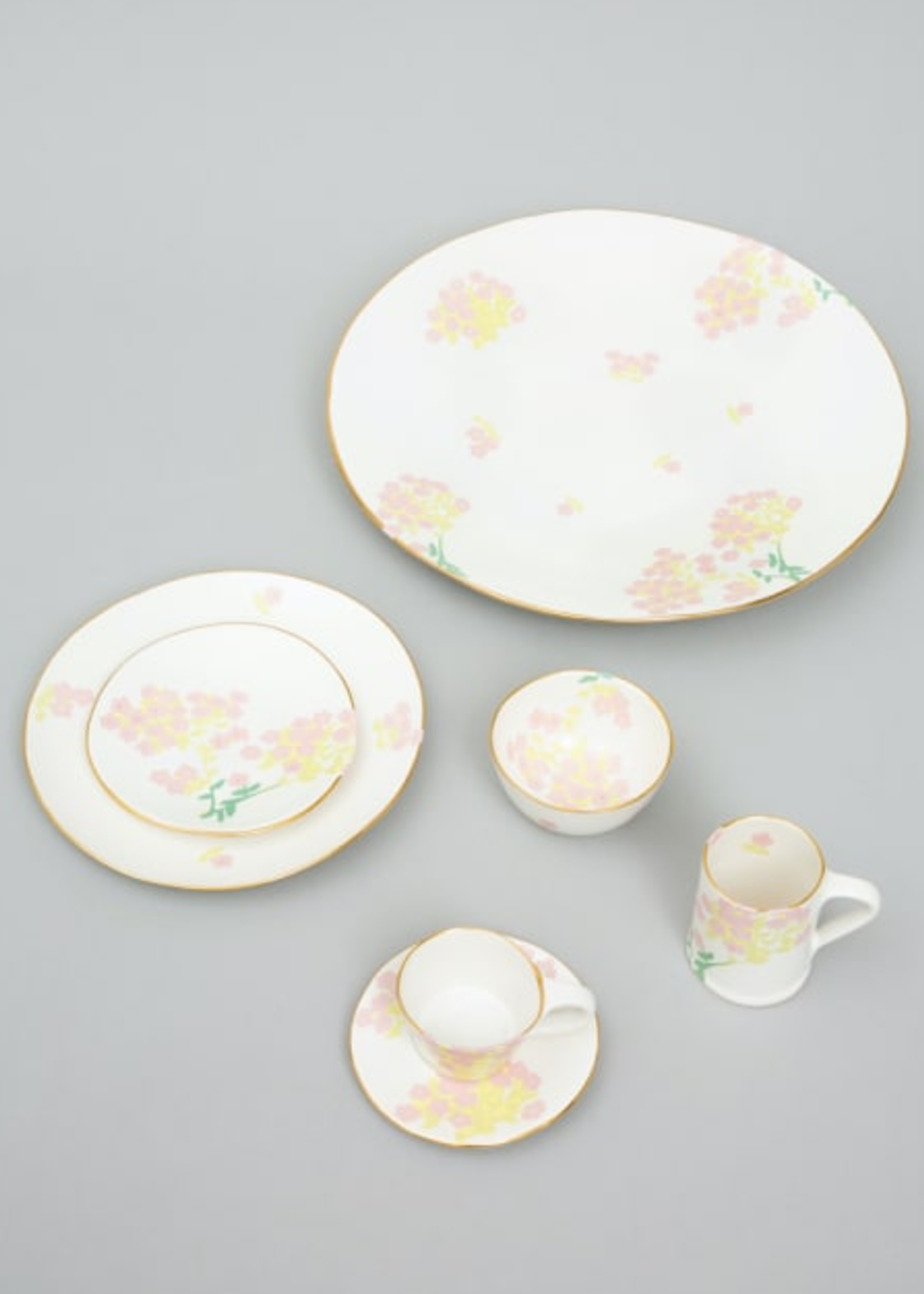 Bernadette OK Bernadette Dinner plate Romantic cream