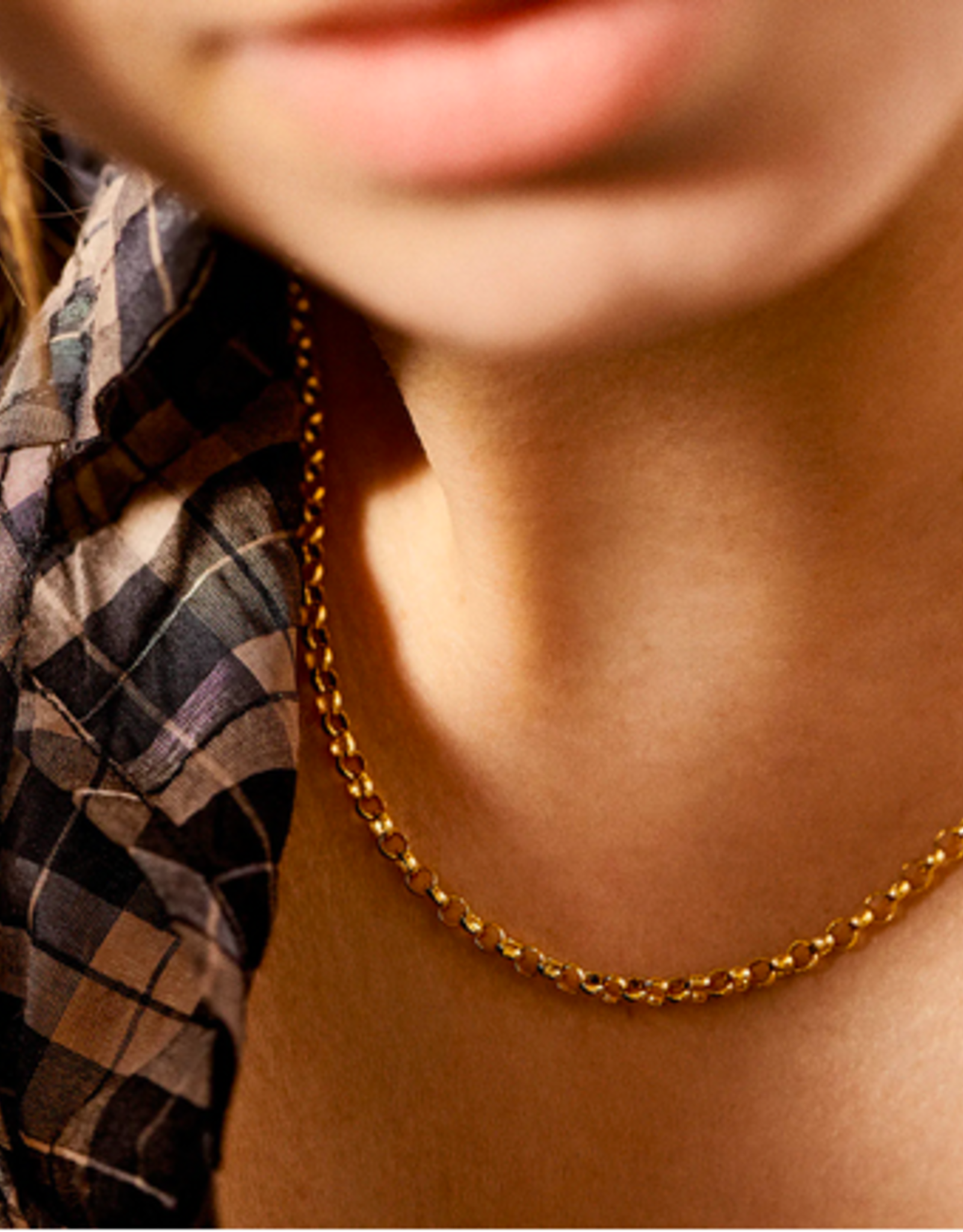 Anna + Nina Jasseron Necklace Goldplated