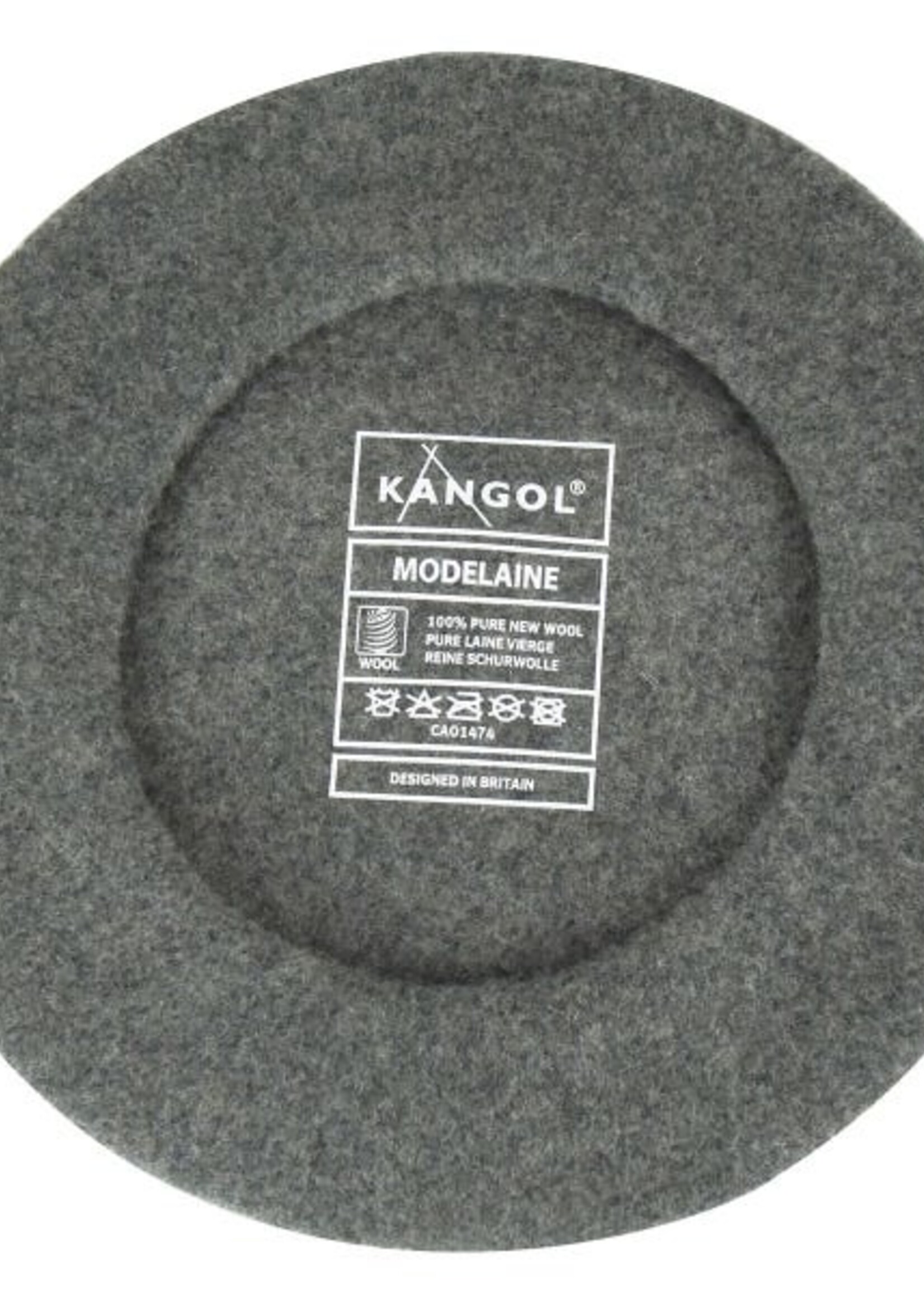 kangol Modelaine beret flannel