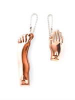 Kikkerland Copper hand & foot nail clipper set