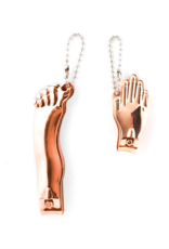 Kikkerland Copper hand & foot nail clipper set