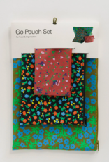 Baggu Go pouch set Calico florals Baggu Go pouch set Calico florals