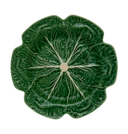 Bordalo Pinheiro Plate 30,5cm cabbage