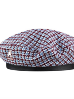 kangol Tooth grid beret blue S/M