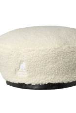 Kangol plush beret white S/M - Agnes 