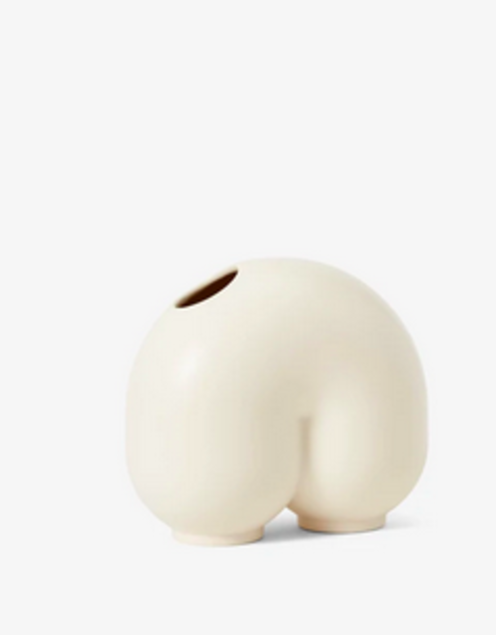 Areaware Kirby vase Enny white