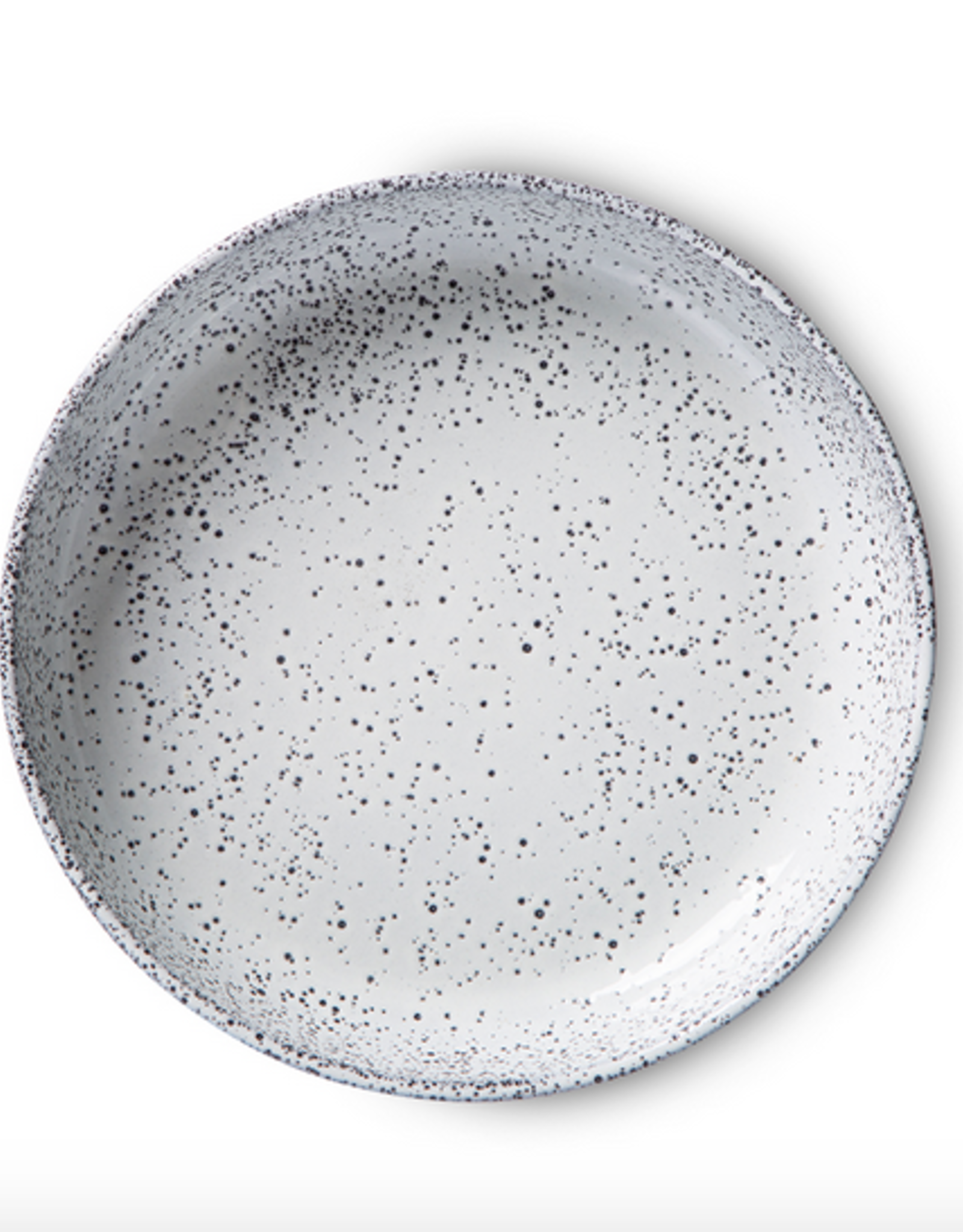 HK Living Gradient ceramics deep plates cream (set of 2)