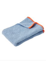 Hübsch OK Hubsch Tea Towel Blue/Orange