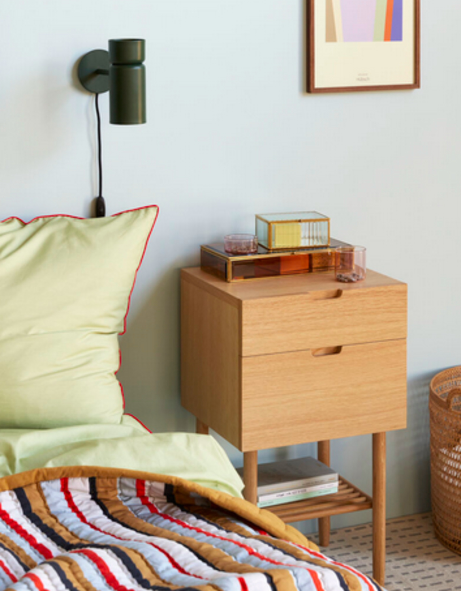 Hübsch Pavilion plaid stripe