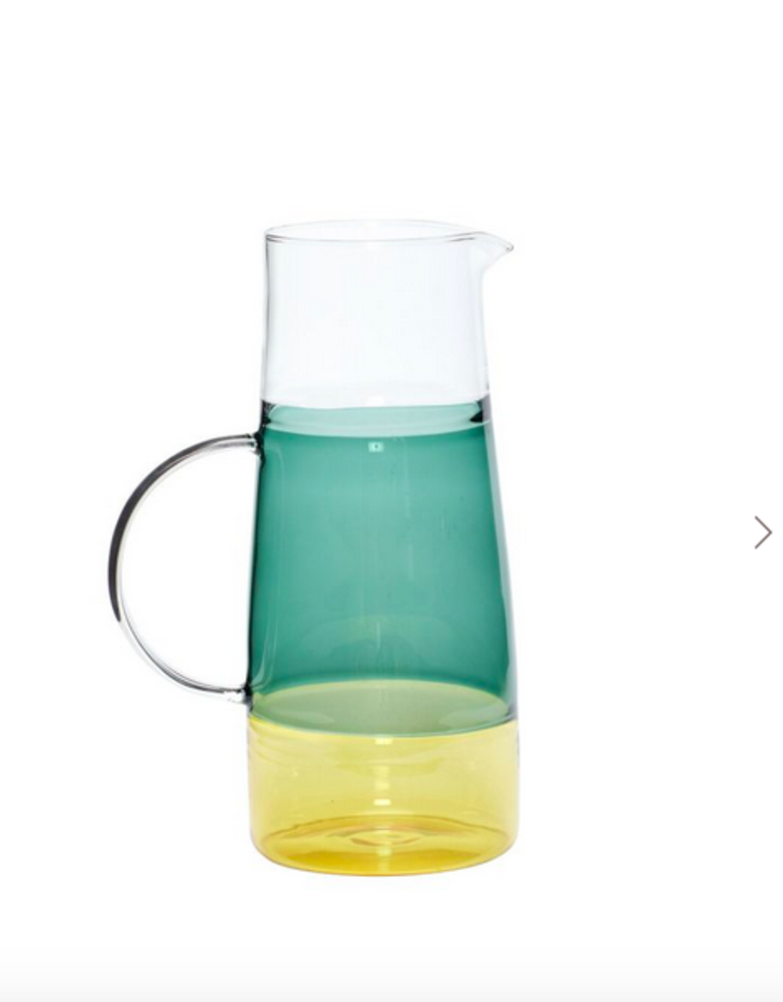 Hübsch Lemonade jug green
