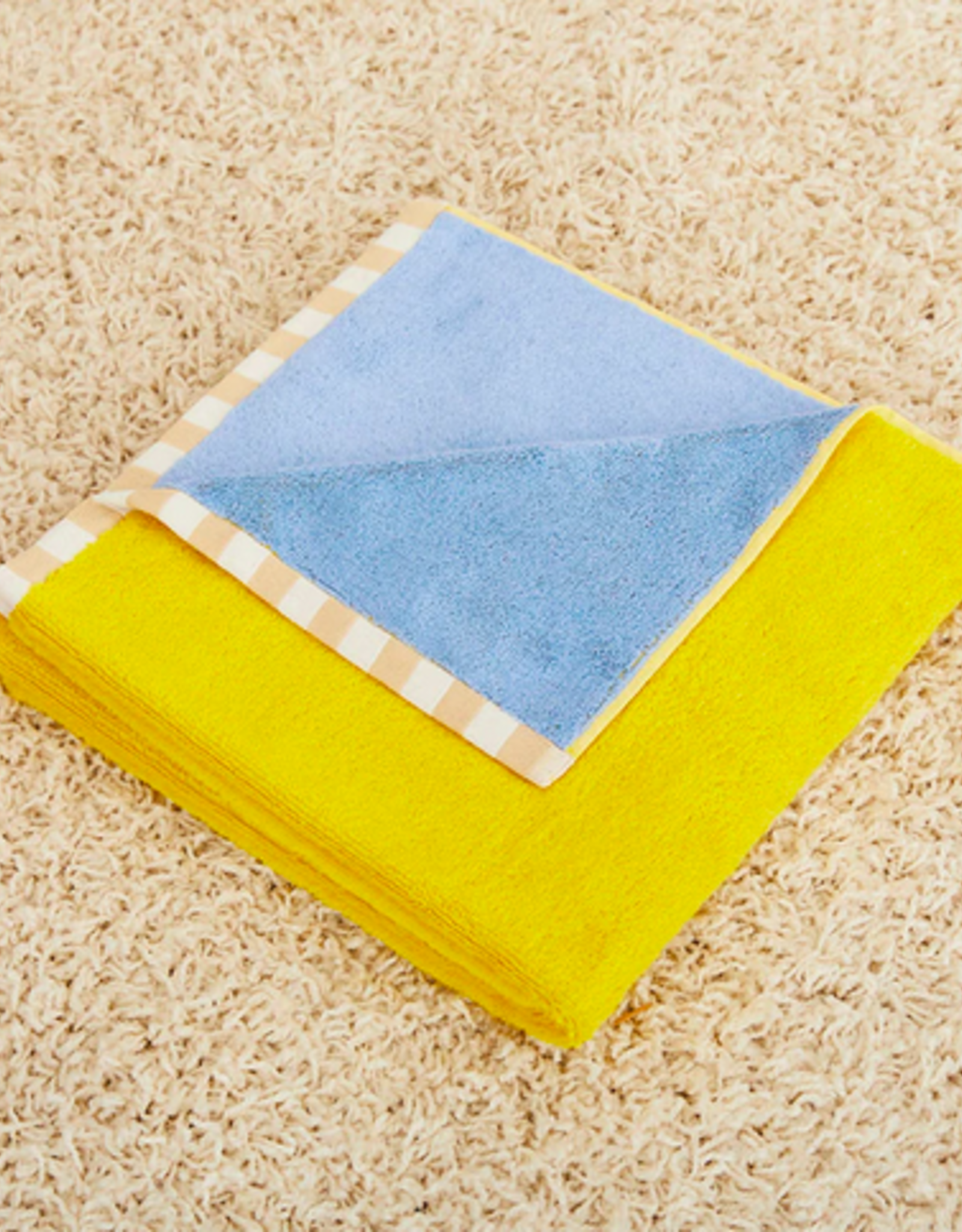 Dusen dusen Yellow cornflower bath towel
