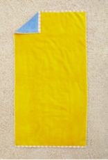 Dusen dusen Yellow cornflower bath towel Dusen dusen Yellow cornflower bath towel