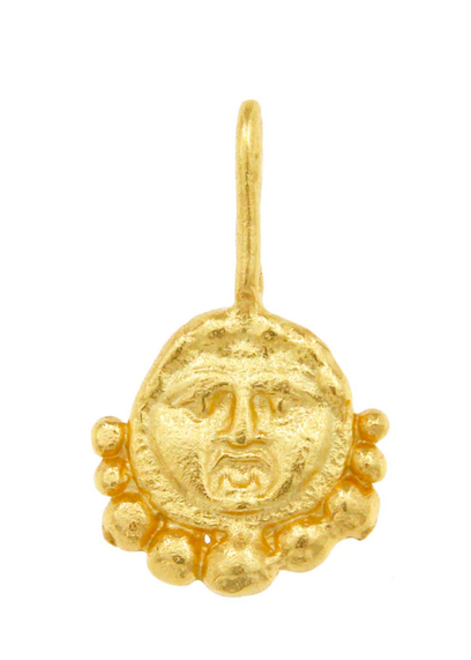 Cleopatra's Bling Necklace Gorgoneion Gold