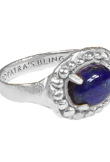 Cleopatra's Bling Cleopatra's bling Zenobia Ring with Lapis Lazuli  Sterling Silver