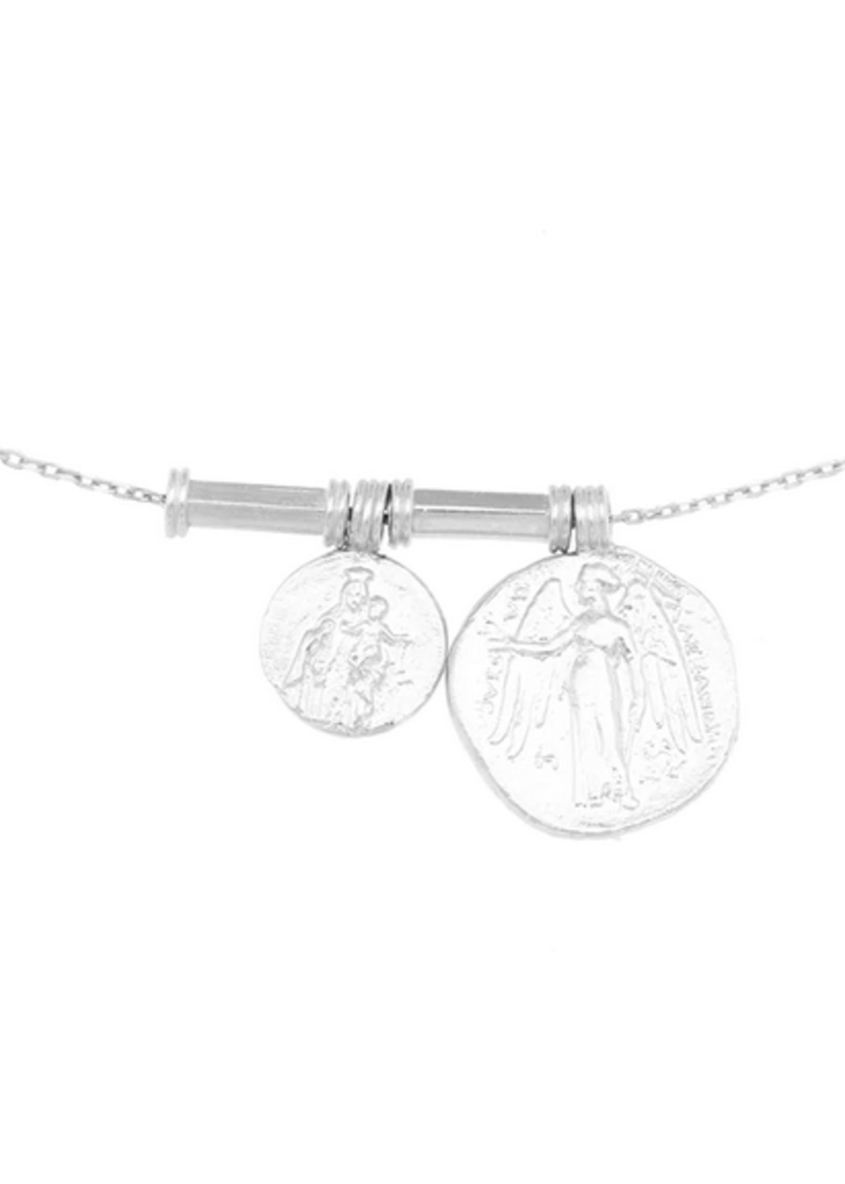 Cleopatra's Bling Necklace silver