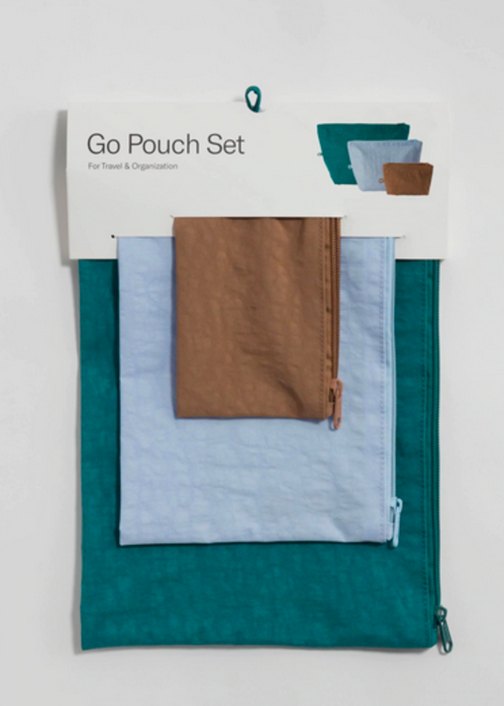 Baggu Go pouch set fountain