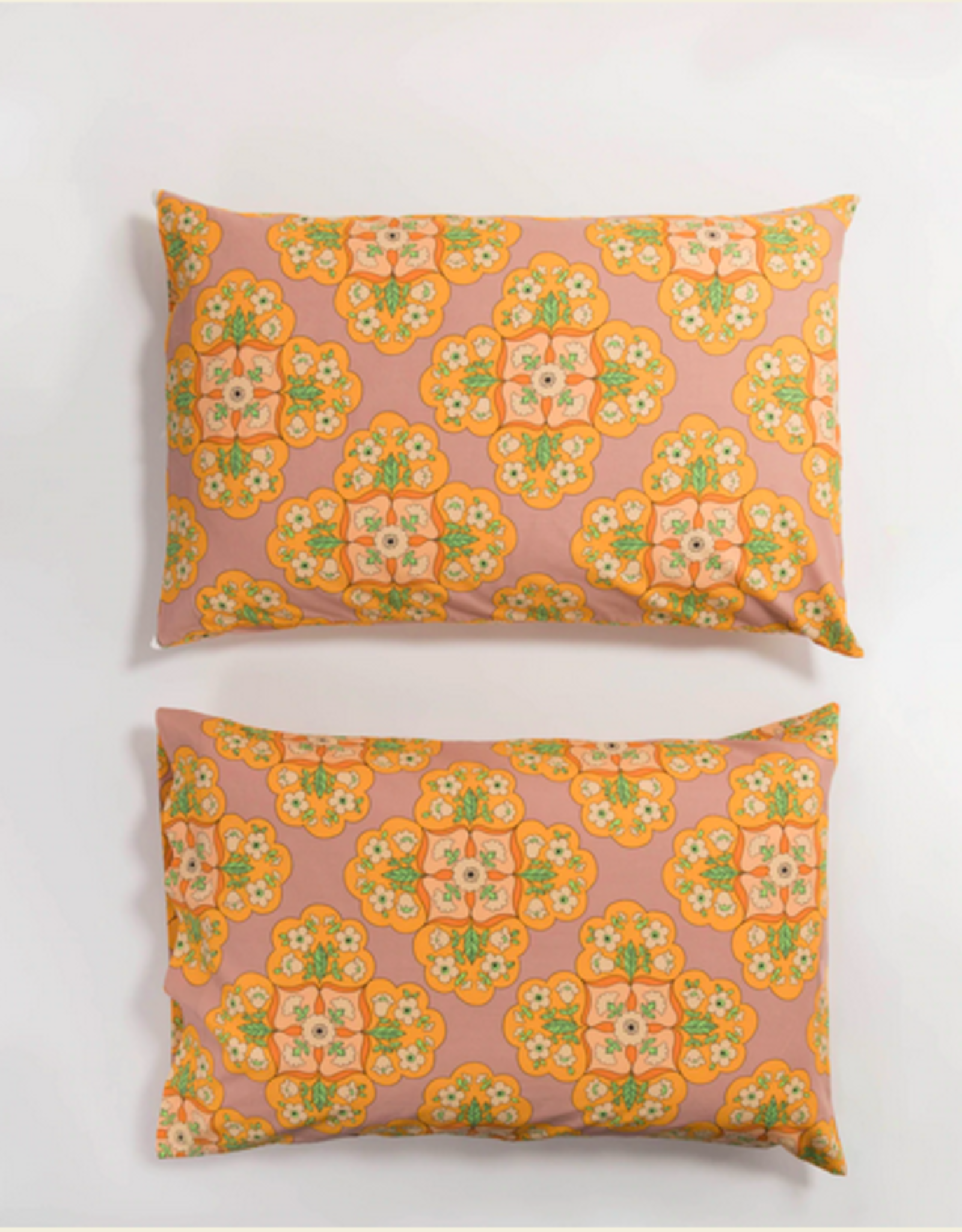 Baggu Pillow case set of 2 Medallion floral