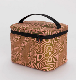 Baggu Puffy lunch bag trippy swirl salmon Baggu Puffy lunch bag trippy swirl salmon