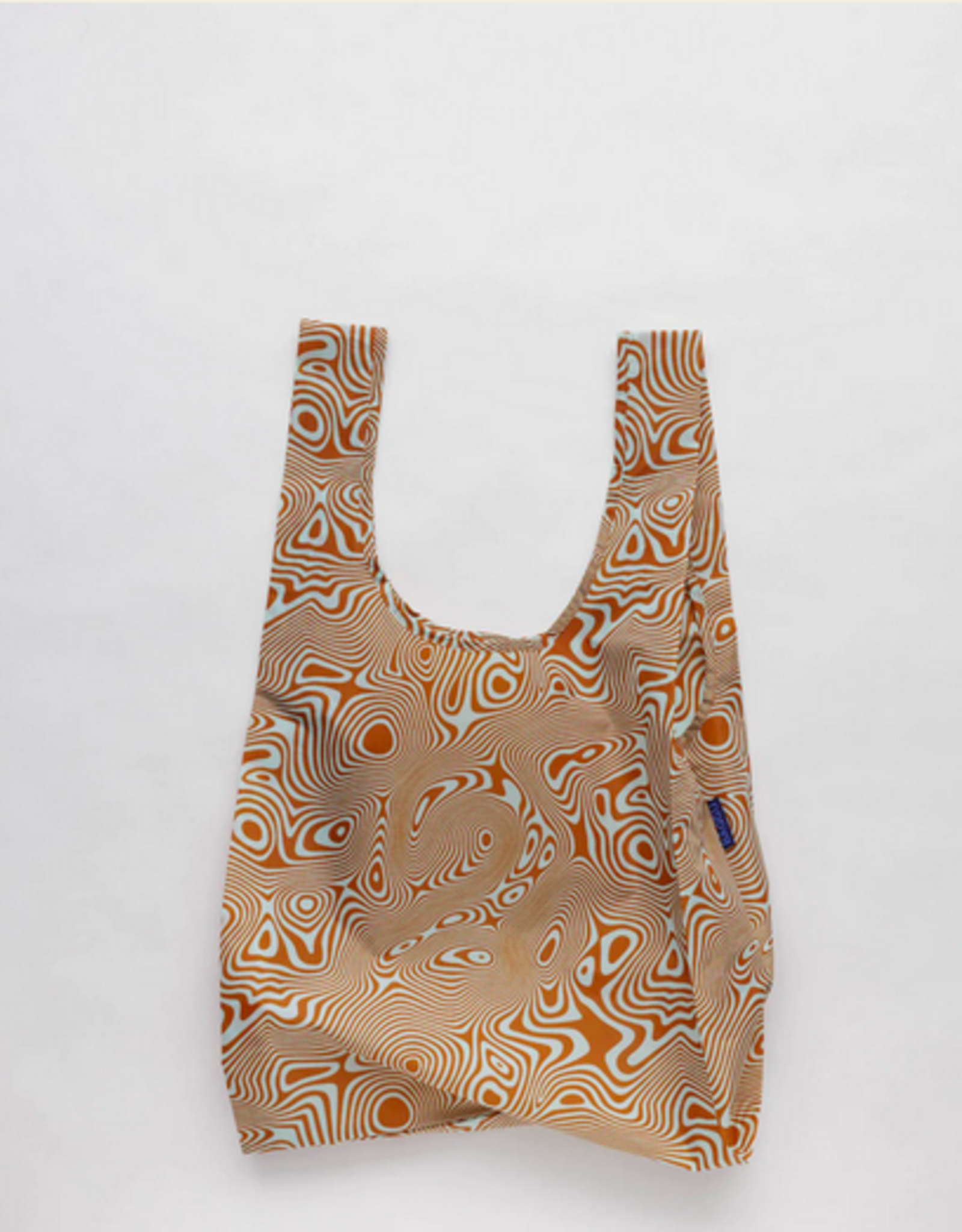 Baggu Standard reusable bag trippy swirl pool