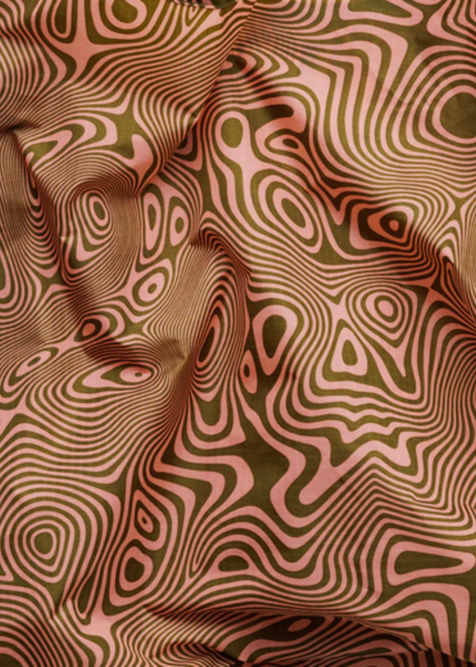 Baggu Baby reusable bag trippy swirl salmon