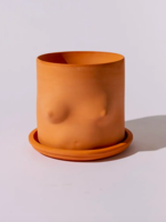 Group Partner Terracotta boob flower pot 21cm