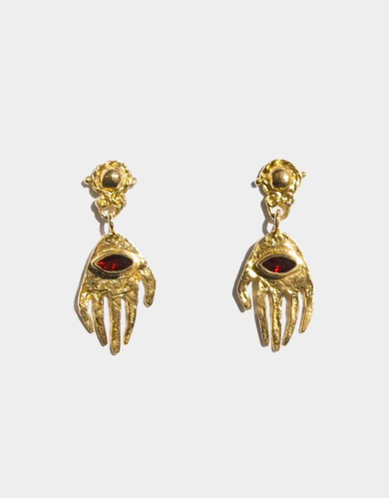 beatriz jardinha Custodia earrings gold
