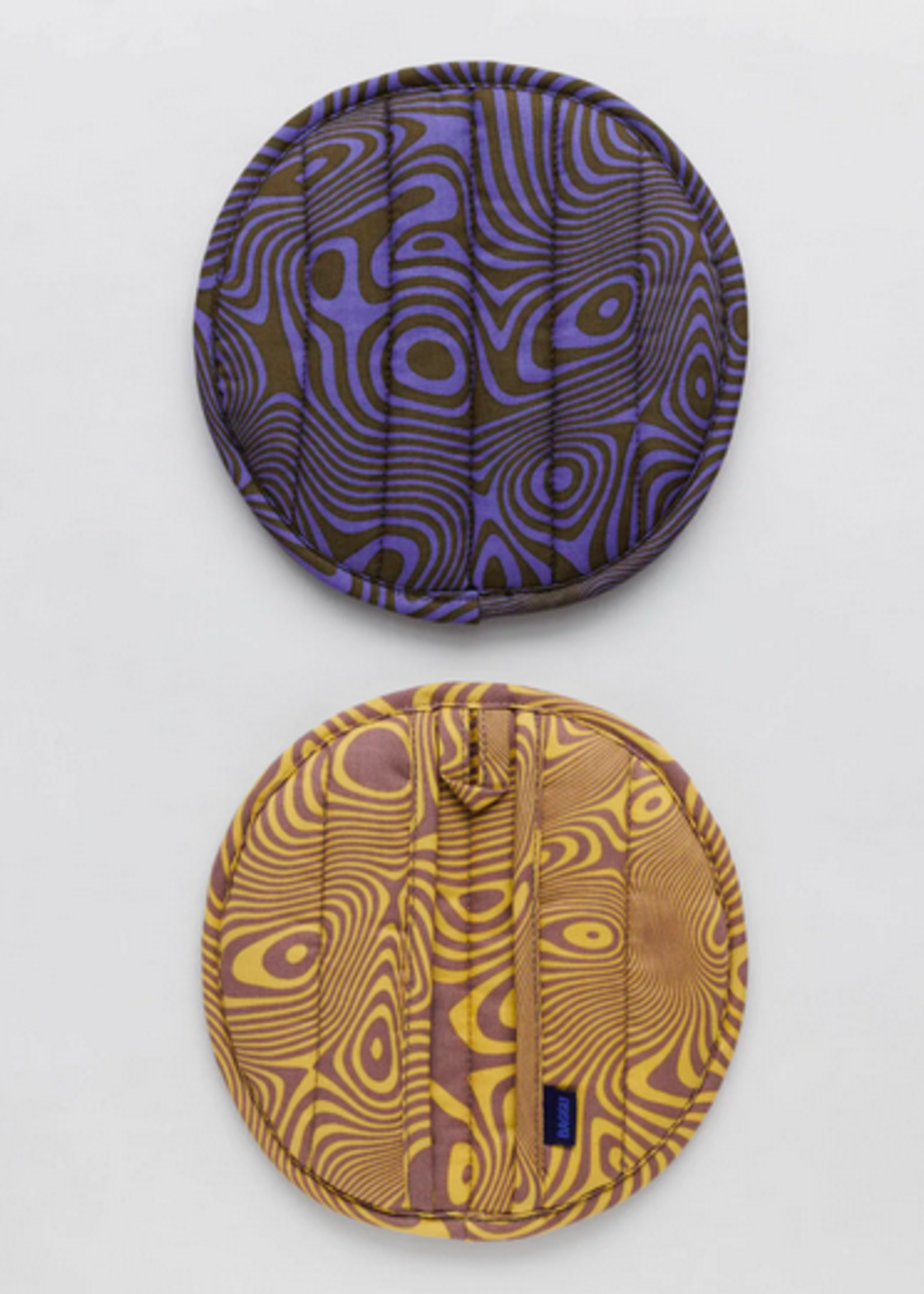 Baggu Pot holder set of 2 : trippy swirl