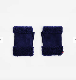 Toasties Mittens fingerless indigo medium