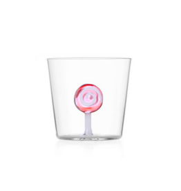 Ichendorf Red lollipop glass Ichendorf Red lollipop glass