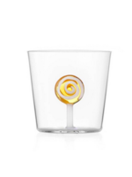 Ichendorf Tumbler Amber lollipop glass