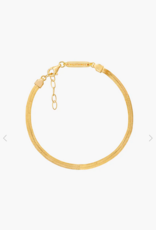 Wildthings Collectables Snake chain bracelet gold plated Wildthings Collectables Snake chain bracelet gold plated