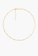 Wildthings Collectables Small bar necklace goldplated