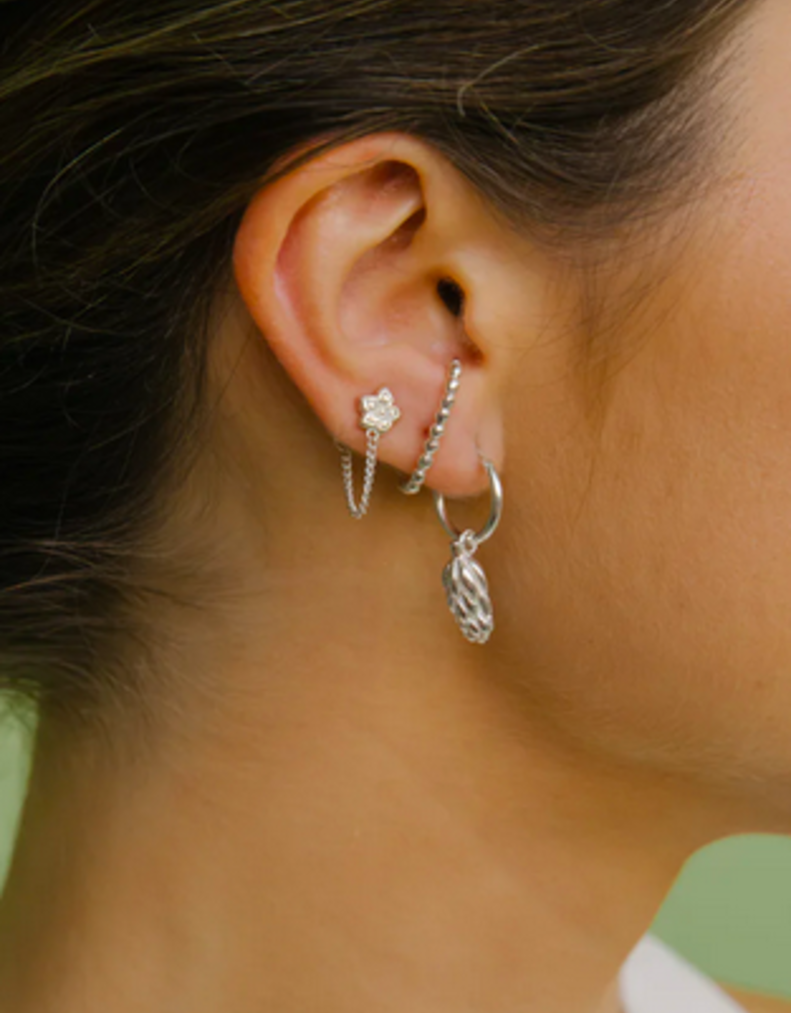 Wildthings Collectables Wild Dotted ear jacket silver