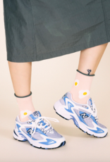hansel from basel Eggs Two Ways Crew - peach socks