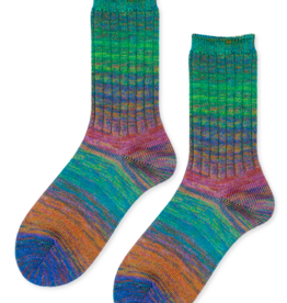 hansel from basel Cosmic Space Dye Crew - poseidon socks