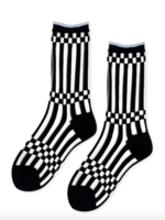 hansel from basel Caddie Sheer Crew - black socks