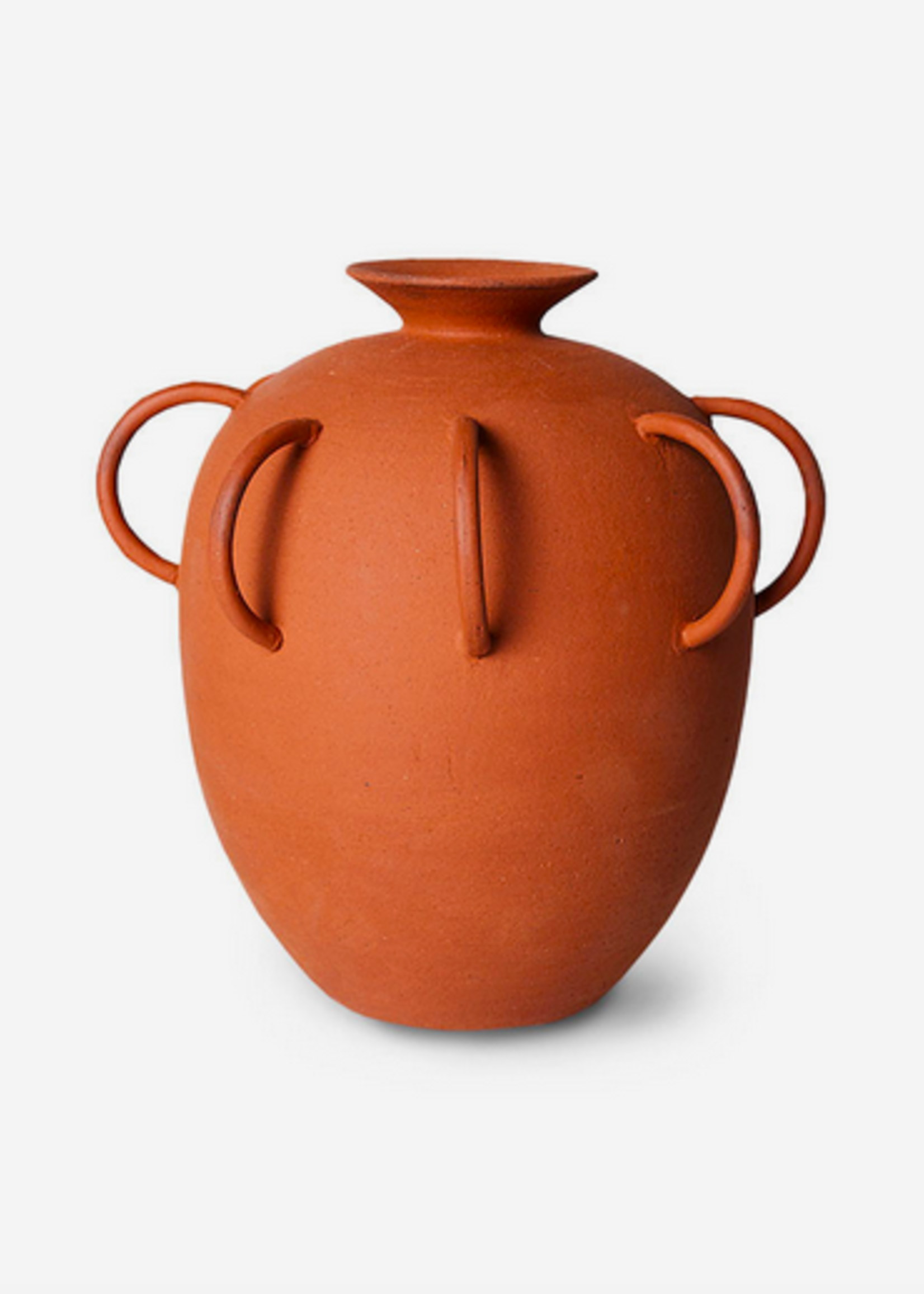 HK Living Terracotta vase with handles