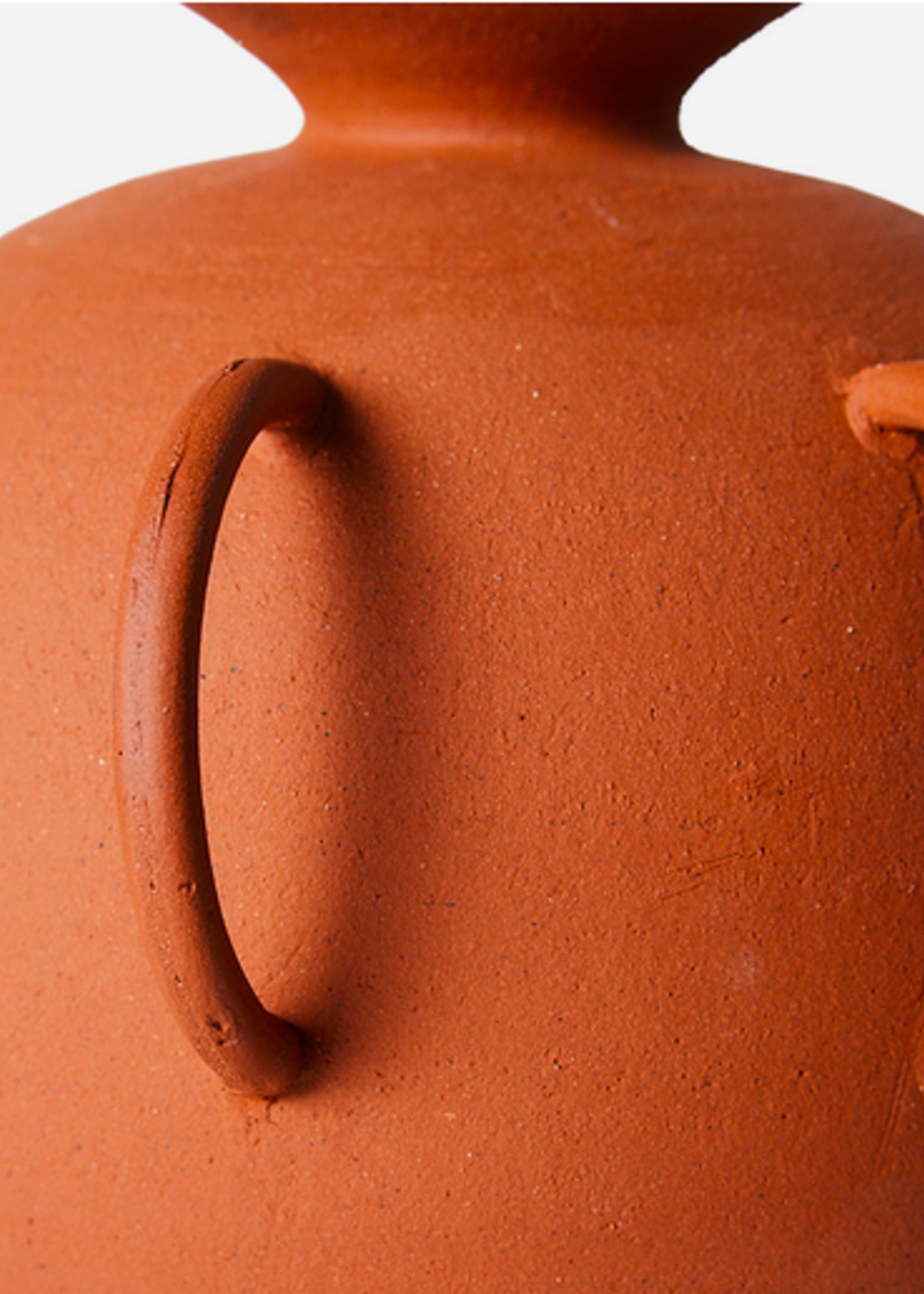 HK Living Terracotta vase with handles