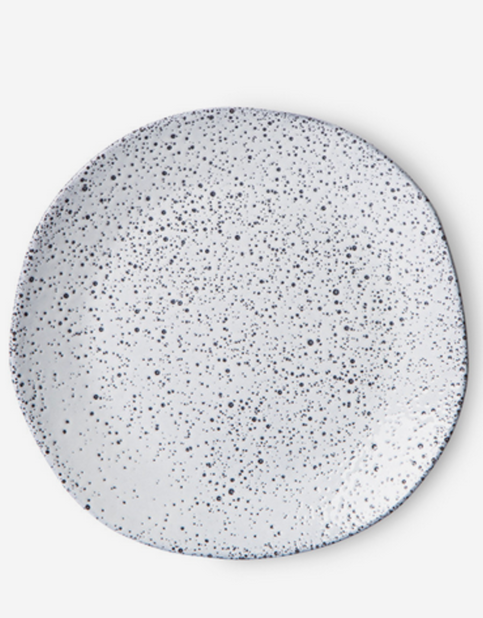 HK Living Gradient ceramics dessert plate cream (set of 2)