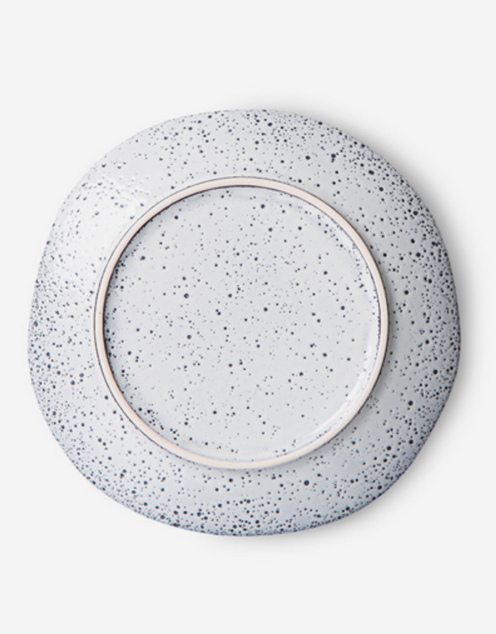 HK Living Gradient ceramics dessert plate cream (set of 2)