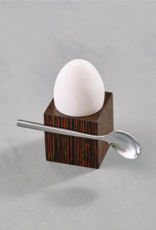 clap design Cube egg stand wenge